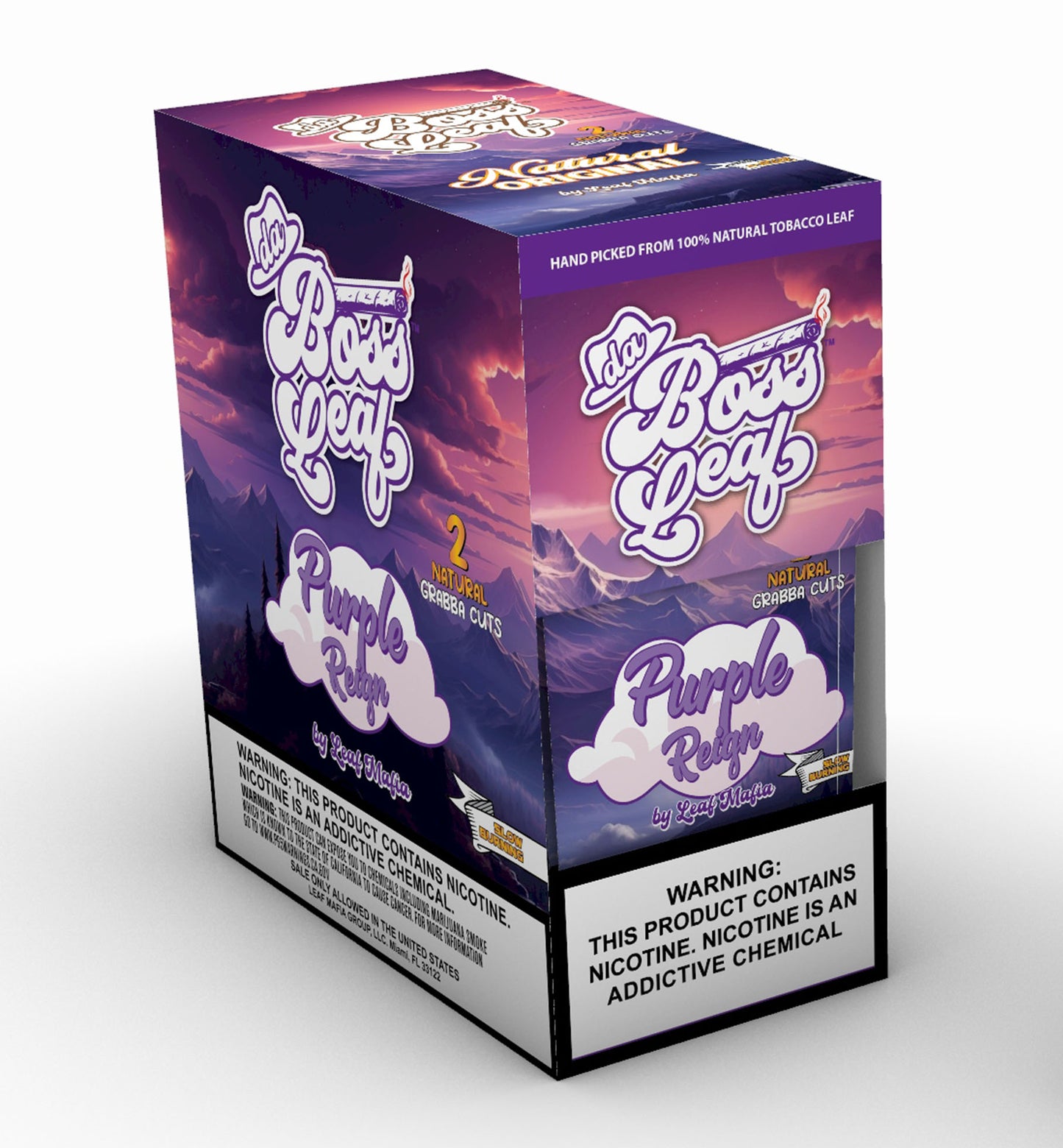 Da Boss Leaf Purple Reign by leaf Mafia